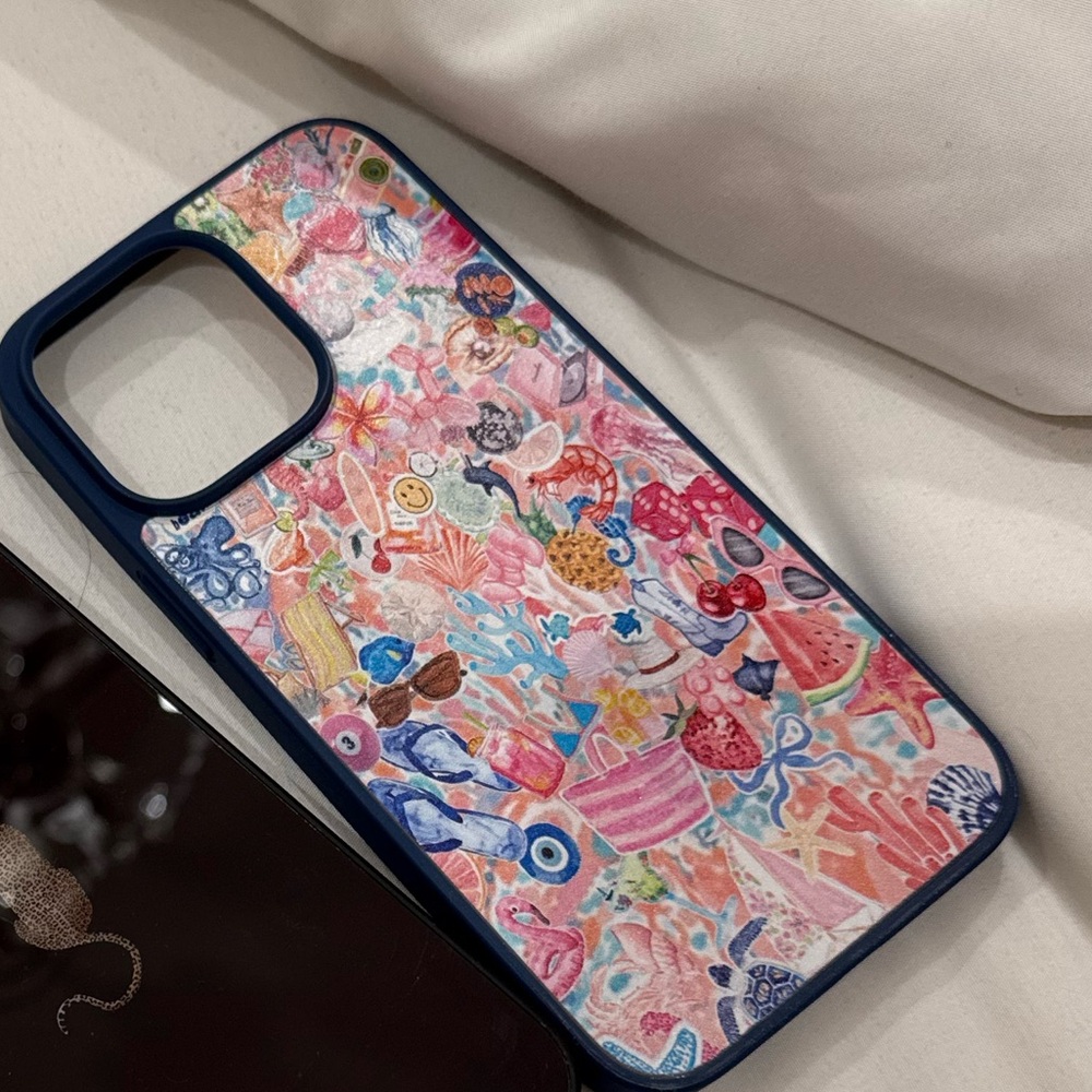 Black Designer Phone Case